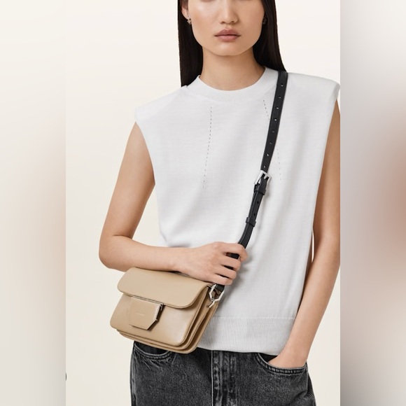 ALLSAINTS Jupiter Leather Crossbody Bag NWOT